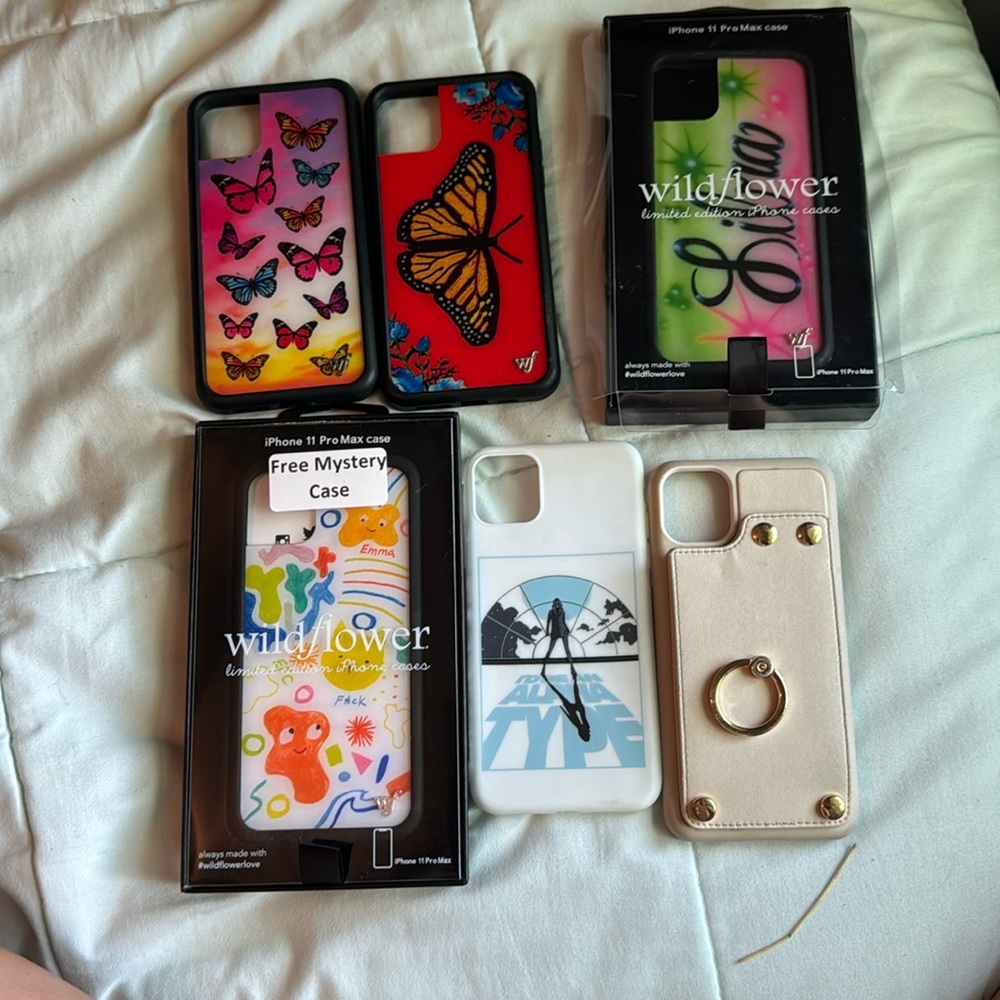 6 phone cases